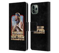 WILLIE NELSON GRUNGE CUSTODIA COVER A PORTAFOGLIO PER APPLE iPHONE TELEFONI