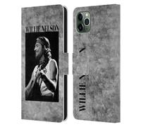 WILLIE NELSON GRUNGE CUSTODIA COVER A PORTAFOGLIO PER APPLE iPHONE TELEFONI