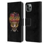WILLIE NELSON GRUNGE CUSTODIA COVER A PORTAFOGLIO PER APPLE iPHONE TELEFONI
