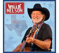 Willie Nelson Official 2027 12 X 24 Inch (Hanging) Monthly Square Wall Calendar Plastic-Free