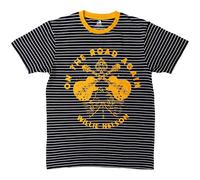 Willie Nelson On The Road Again Ringer ufficiale Uomo maglietta unisex