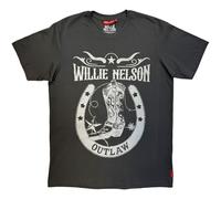 Willie Nelson Outlaw autorizzato Uomo maglietta