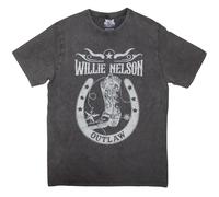 Willie Nelson Outlaw autorizzato Uomo maglietta