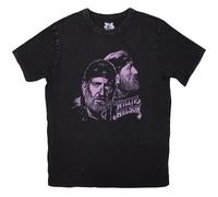 Willie Nelson Purple Graphic autorizzato Uomo maglietta