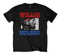Willie Nelson Stare ufficiale Uomo maglietta unisex