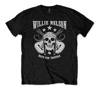 Abbigliamento Willie Nelson: Skull (T-Shirt Unisex Tg. M)