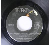 Willie Nelson - Willie Nelson 45 RPM What A Merry Christmas This Could Be / Pretty Paper
