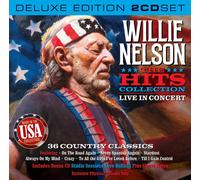Willie Nelson - Willie Nelson The HITS COLLECTION Live Deluxe Edition with a bonus CD COUNTRY LOVE BALLADs - The Studio Sessions 18 songs (Exclusive physical release ONLY)