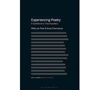 Willie van Peer Anna Chesnokova Experiencing Poetry (Tascabile)