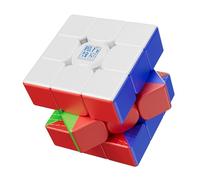 Willking Moyu RS3M V5 3x3 Speed Cube magnetico 2023 con scatola di visualizzazione a forma di robot cubo professionale 3x3 senza adesivi MFJS Puzzle Speed RS3 M V5 Cube (doppio sistema di regolazione