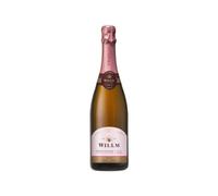 Willm Crémant d'Alsace Brut Rosé, Spumante Francese Rosato, 12% 750 ml