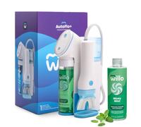 Willo Spazzolino elettrico completamente automatico a forma di U per bambini, 2 timer per spazzolatura, pulisce in profondità, risultati coerenti, elimina gli errori di spazzolatura, grande (bambini