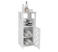 Willonin Armadietto da bagno verticale, mobile WC deposito, supporto per carta igienica, armadio da bagno. 24 x 22 x 56 cm