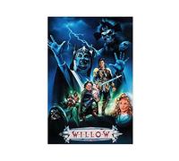 Willow 1988 - Poster decorativo da parete su tela, motivo: film americano High Fantasy Adventure, per camera da letto, ufficio, camera da letto, regalo, senza cornice, 60 x 90 cm
