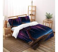 Willow alberos by The Lake Set Di Biancheria Da Letto Artee Copripiumino 2 Pezzi Comfort in Morbida Microfibra Per Bambini, Con Chiusura Double(200x200cm)