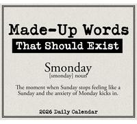 Willow Creek Pr Made Up Words That Should Exist 2026 5.4 X 6.2 Box Ca (Calendar)