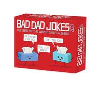 Willow Creek Press, Bad Dad Jokes 2027 - Calendario da 13,7 x 15,7 cm