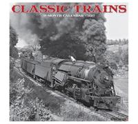Willow Creek Press, Calendario da parete 2027 con treni classici