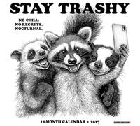 Willow Creek Press, Calendario da parete 2027 Stay Trashy