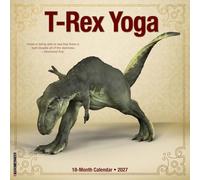 Willow Creek Press, Calendario da parete TRex Yoga 2027