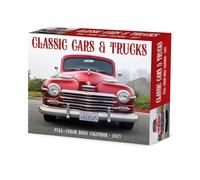 Willow Creek Press, Classic Cars & Trucks 2027 - Calendario da 13,7 x 15,7 cm