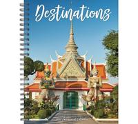 Willow Creek Press, Destinations 2027 - Agenda di fidanzamento, 16,5 x 21,6 cm