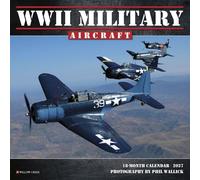 Willow Creek Press, Mini calendario da parete 2027 con aereo militare della seconda guerra mondiale