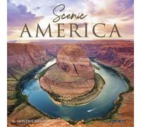 Willow Creek Press, Scenic America 2027 - Mini calendario da parete, 17,8 x 17,8 cm