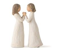 Willow Tree 26023 Sorelle di Cuore Resina, Design di Susan Lordi, 13 cm