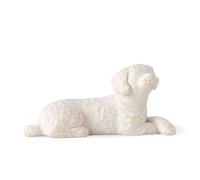 Willow Tree 27790 Amo Il Mio Cane Figurina, Bianco, Multicolore, Taglia Unica