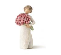 Willow Tree Abundance, Sculpted Hand Painted Figure,pink