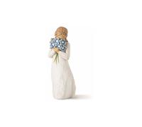 WILLOW TREE Figurina - Non ti scordar di me bianco