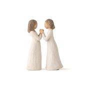 WILLOW TREE Figurina - Sorelle nel cuore bianco