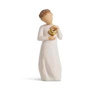 Willow Tree Heart 2024, Favorite Memories Kept Close, Engraved Year, an Expression of Love and Caring, Commemorate Weddings, Graduations, Births, Sculpted Hand-Painted Figure