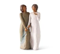 Willow Tree Sister My Friend - Statuetta con pelle scura