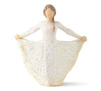 Willow Tree Willow Tree Farfalla Figurina, resina, Beige, 65x145x165 cm