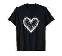 Willow Wisp a Forma di Cuore Love Maglietta
