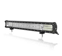 Willpower Barra LED Fuoristrada, Barra Luce a Led 58cm 570W Combinazione di Fascio Spot e Fascio Inondazione DC 12V 24V Impermeabile Fari LED Luce da Lavoro Trattore Auto Veicoli 4x4 Atv UtV 4WD
