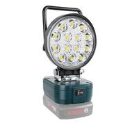Willpower Faro LED Bosch a Batteria 18V Faretto LED Ricaricabile 42W