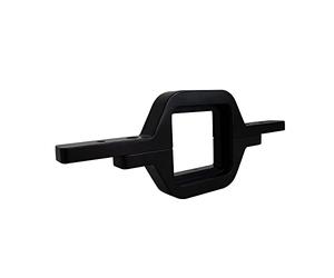 Willpower Staffa di Montaggio per Gancio di Traino Tailer, Supporto per Backup Posteriore 3 Pollici per Fuoristrada SUV Rimorchio ATV, Fendinebbia a Cubo da 4 Pollici per Faro LED Luci di Guida