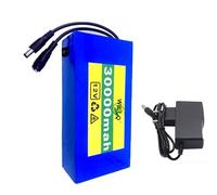WILLQ Batteria agli ioni Litio DC 12V 30Ah Batteria Ricaricabile 12V 30000mAh Batteria ai polimeri Litio Portatile 12 Volt con Caricabatterie per apparecchiature Alimentazione 12V