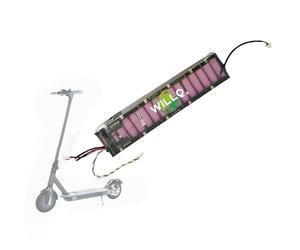 WILLQ Batteria al Litio di Ricambio 36V 10,5Ah 9,6Ah 7,8Ah 6,6Ah Batteria Interna per Scooter con Funzione App per Motore 0-378Wh con Porta JST e XT30,36v10.5ah