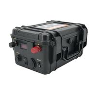 WILLQ Batteria al Litio Ferro fosfato 12V 24V LiFePO4 60Ah-200Ah BMS Integrato per Barca elettrica a Motore Elica per Barca da Pesca Batteria di propulsione Marina,12v150ah+10a