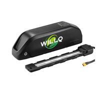 WILLQ Batteria Bici elettrica 52V 17,5AH 15AH 13AH 10AH Pacco Batteria Litio 52 Volt per Kit conversione Motore per Mountain Bike 250W 500W 750W 900W con Caricabatterie connettore XT60,52v10ah