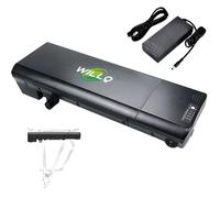WILLQ Batteria Bici elettrica con Portapacchi Posteriore 24V 36V 8AH 8.7AH 10AH 10.5AH 12AH 14AH 15AH 17.5AH Batteria agli ioni Litio Ricambio per Motore 0-500W con Scatola Controllo,24v10ah