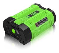 WILLQ Batteria di Ricambio agli ioni di Litio da 56 Volt 2,5 Ah 3 Ah 4 Ah 5 Ah 6 Ah 7,5 Ah 9 Ah per Tosaerba/soffiatori/motoseghe.,6000mah