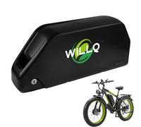 WILLQ Batteria Ebike 60V 25AH/20AH al Litio per Mountain Bike a gomme Larghe/Moto, Pezzi di Ricambio,60v20ah