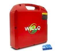 WILLQ Batteria Litio 24V 20Ah 30Ah 40Ah 60Ah Batteria per transpallet Elettrico 48V 10Ah 15Ah 20Ah 30Ah per Pezzi di Ricambio per carrelli elevatori,48v20ah,N/Charger