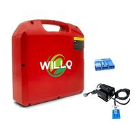 WILLQ Batteria Litio 24V 20Ah 30Ah 40Ah 60Ah Batteria per transpallet Elettrico 48V 10Ah 15Ah 20Ah 30Ah per Pezzi di Ricambio per carrelli elevatori,48v15ah,W/Charger