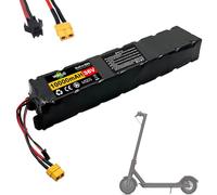 WILLQ Batteria Litio 36 Volt 10S3P 36V 10Ah/10000mAh per Monopattino Elettrico con BMS per Motore da 360W per Monopattino Pieghevole con connettore XT60 + SM